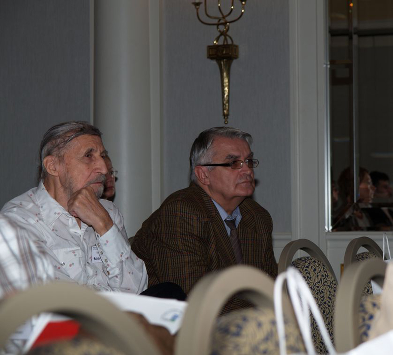 Laszlo and Tepes in the audience
